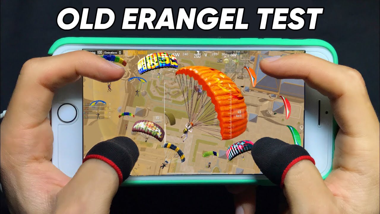 Old Erangel Gameplay🔥iPhone 8 Plus Test Pubg Mobile 2025 Update 3.7