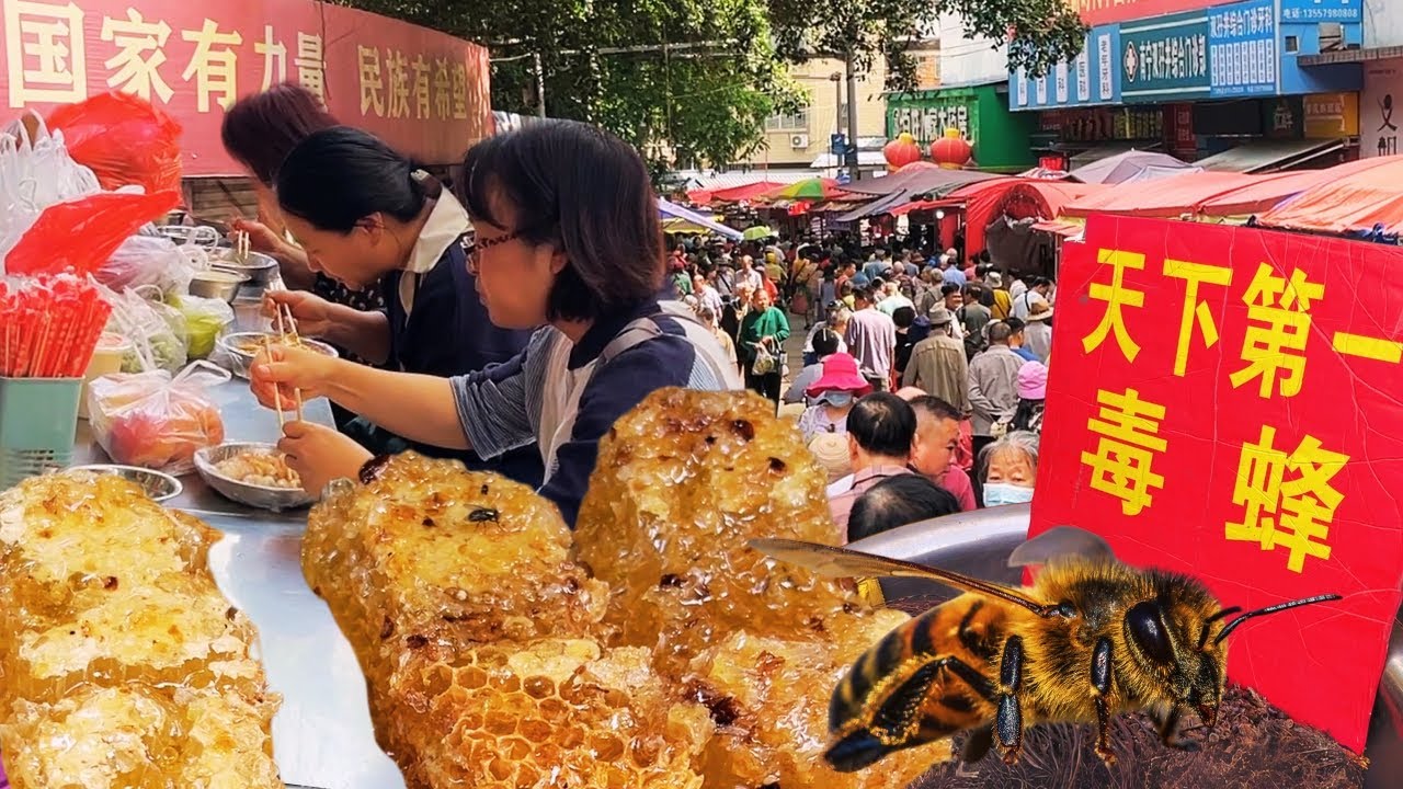 中國傳統大集市，廣西南寧最便宜的早市，人氣超旺。無濾鏡展示街坊日常，烟火氣十足：米漿現壓的生榨粉2兩吃到撐，1.5元的捲筒粉便宜好吃，明星打卡的啫喱膏Q彈爽可口，正宗燒豬肉、白斩雞、大骨湯、臘鴨腿。
