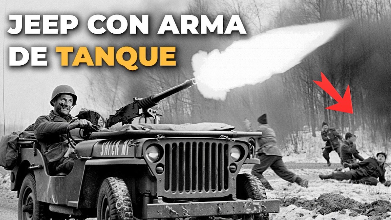 Cuando Montaron Ametralladoras De Tanque En Jeeps — Los Alemanes Lo Llamaron La Avispa De Hierro