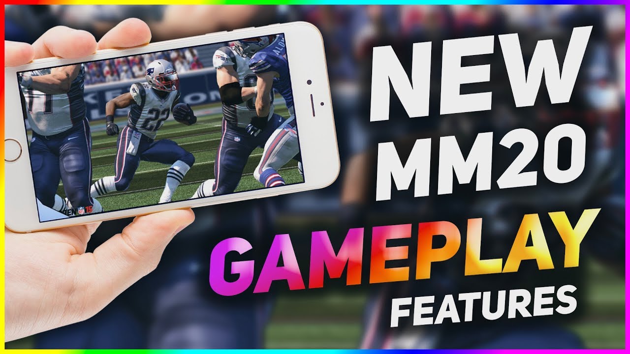 NEW MADDEN MOBILE 20 GAMEPLAY FEATURES!!! *NEVER BEFORE SEEN*
