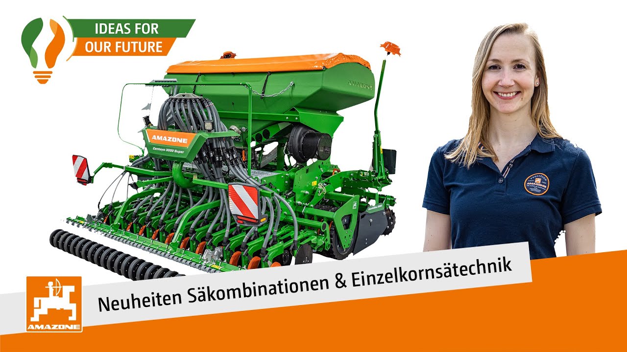 Neuheiten Einzelkornsätechnik & Säkombinationenen | Gewinner Farm Machine 2024 | AMAZONE