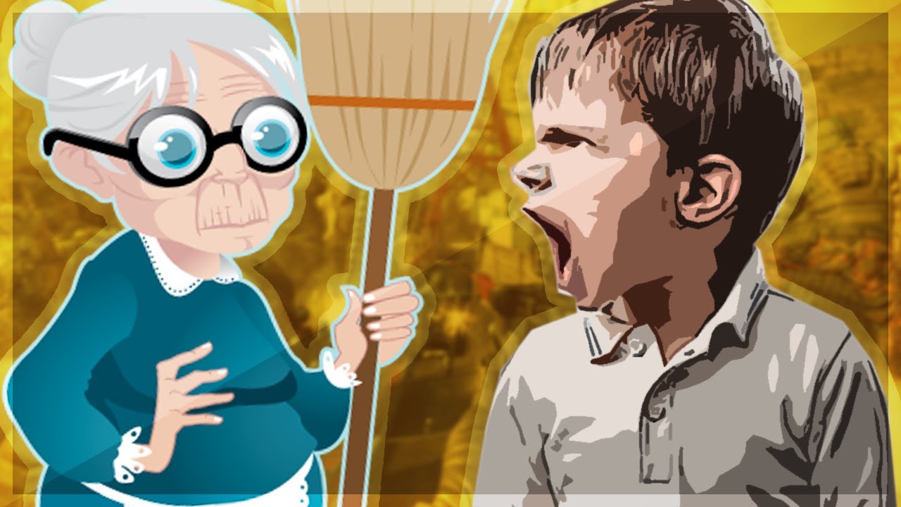 Angry Little Kid Yelling at Grandma on Xbox Live!