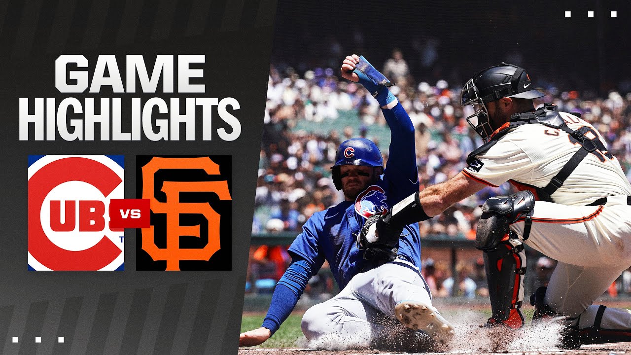 Cubs vs. Giants Game Highlights (6/27/24) | MLB Highlights
