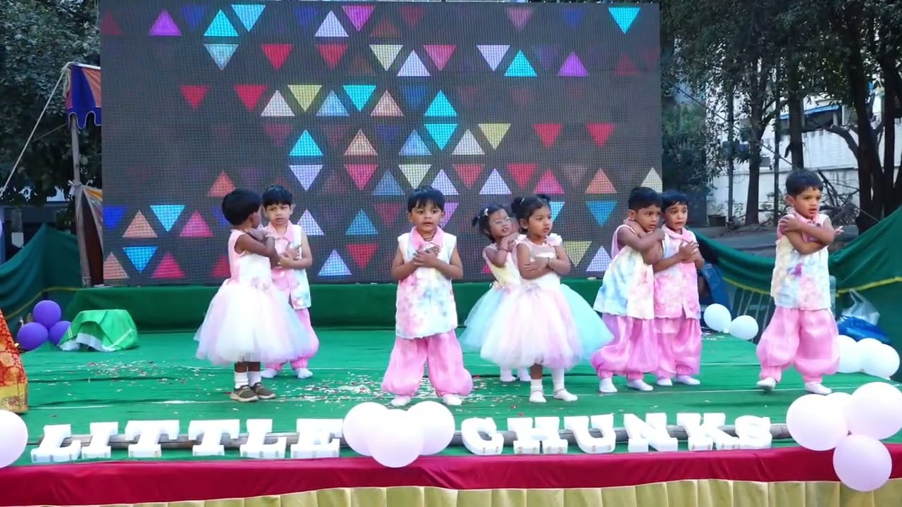 Playgroup kids rhyme time on annual day 2026 
