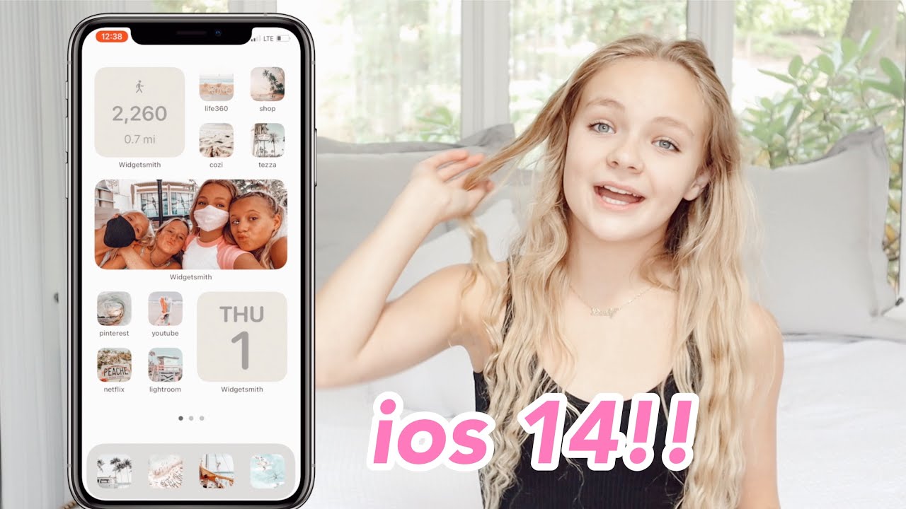 my ios 14 + my fav features and a mini tutorial! | Pressley Hosbach