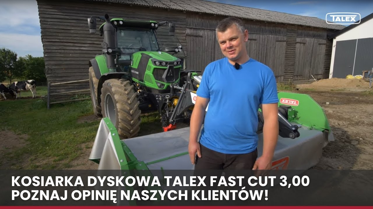 Poznaj opinie naszych klientów - Kosiarka czołowa Talex Fast CUT 3,00