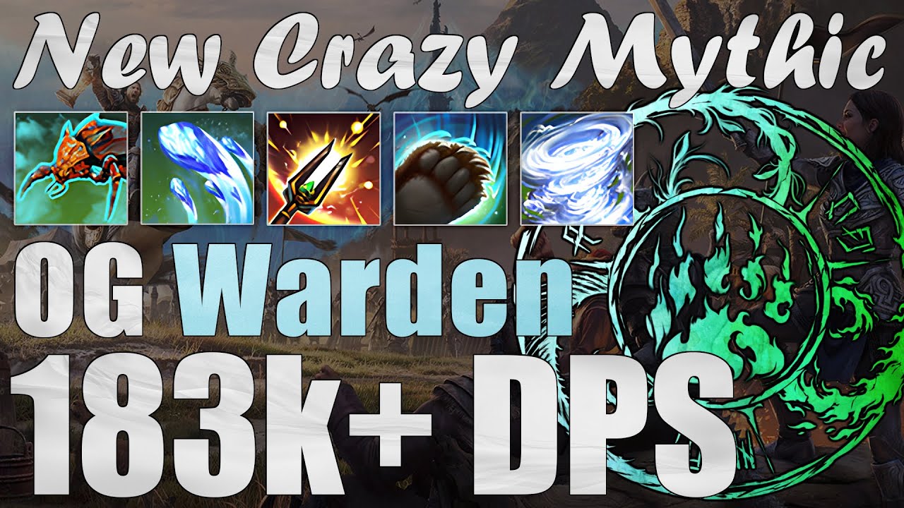 ❄️ 183k+ Warden DPS (Staff Magicka & Daggers Stamina)「U49 PTS」
