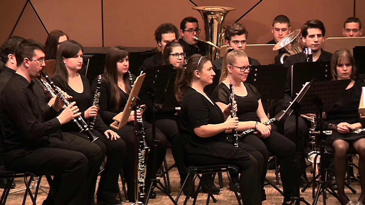 PTE MK ZMI Zsolnay Wind Orchestra - Balázs Árpád: Négy kép