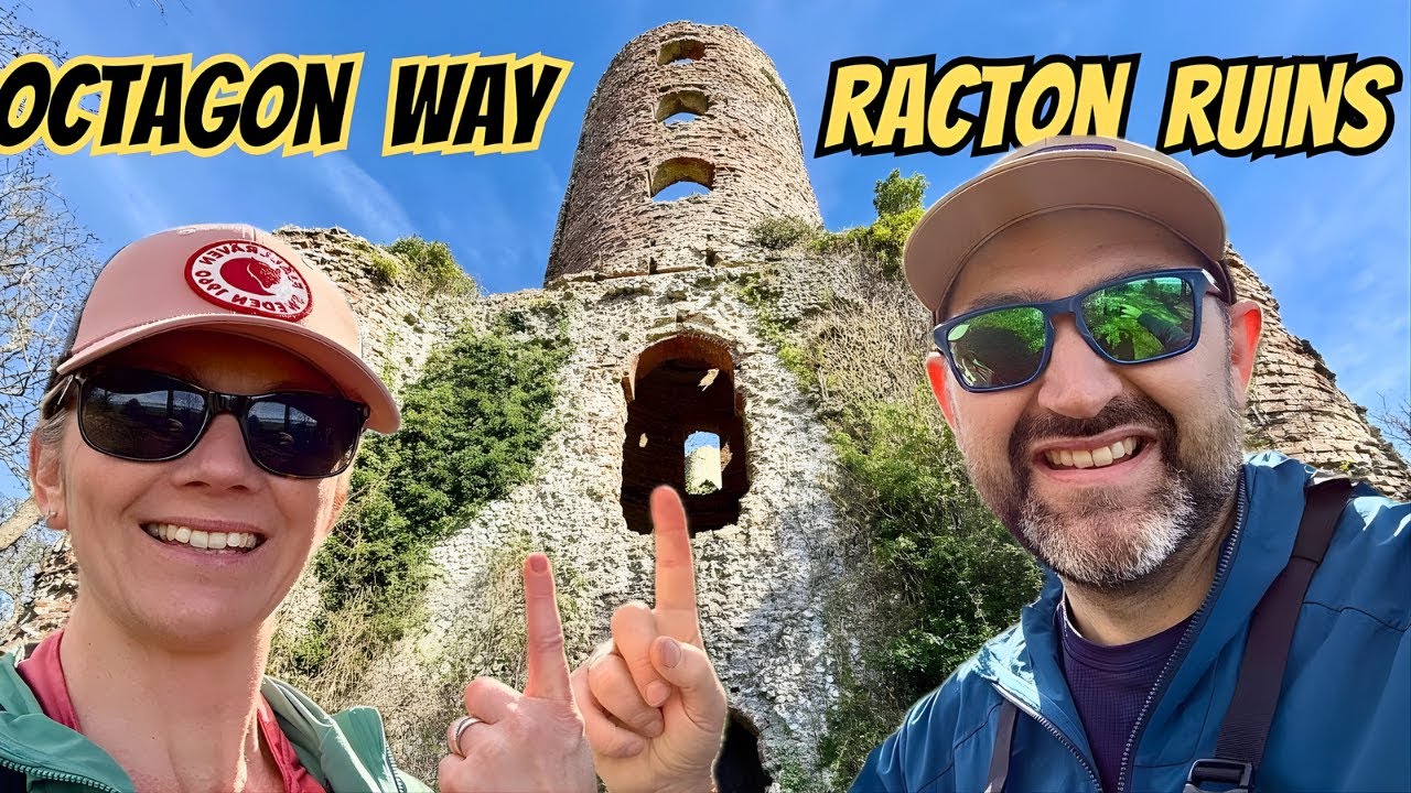Racton Ruin GHOSTS and 1000 year old Churches; The Octagon Way Explored!