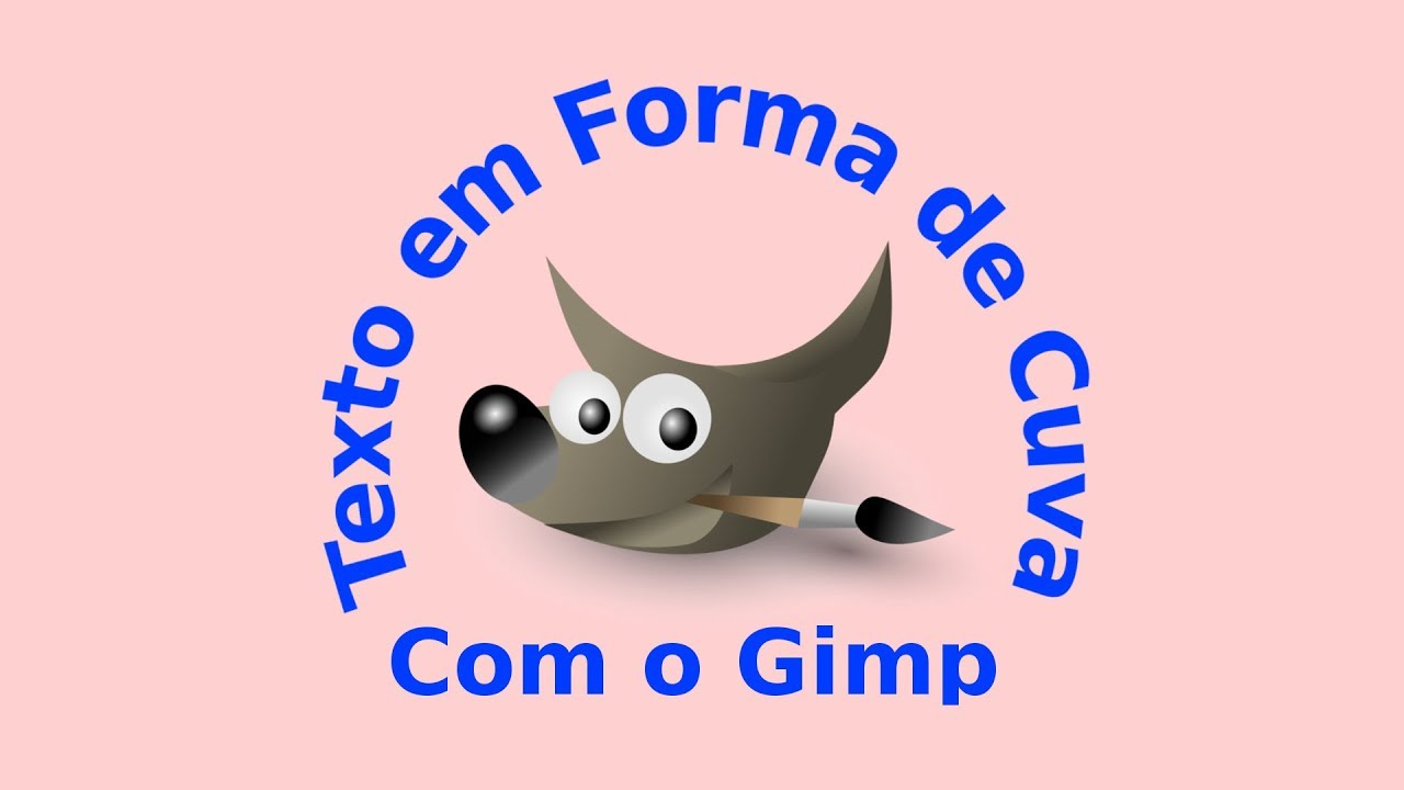 Texto em Forma de Curva Com o Gimp