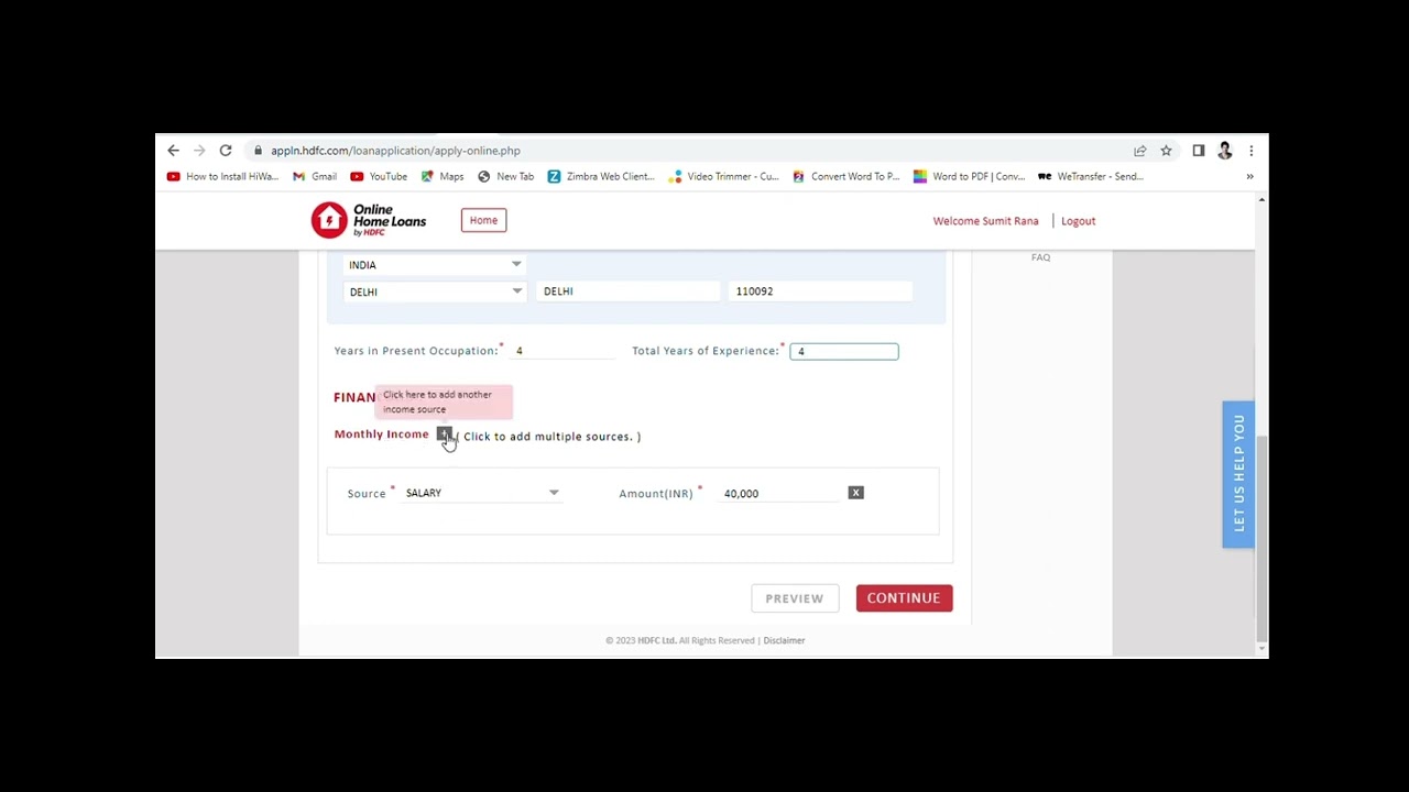 How to login HDFC Home Loan