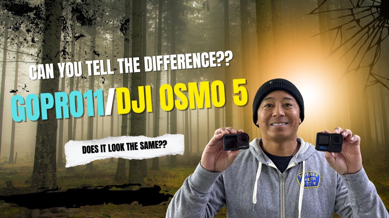 DJI OSMO Action 5 против GoPro Hero 11 на трассах. Заметна разница?