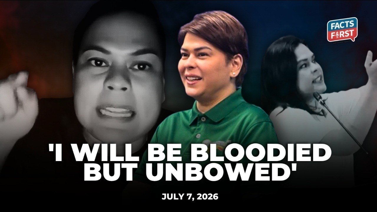 Sara Duterte appears in Senate, not impeachment trial
