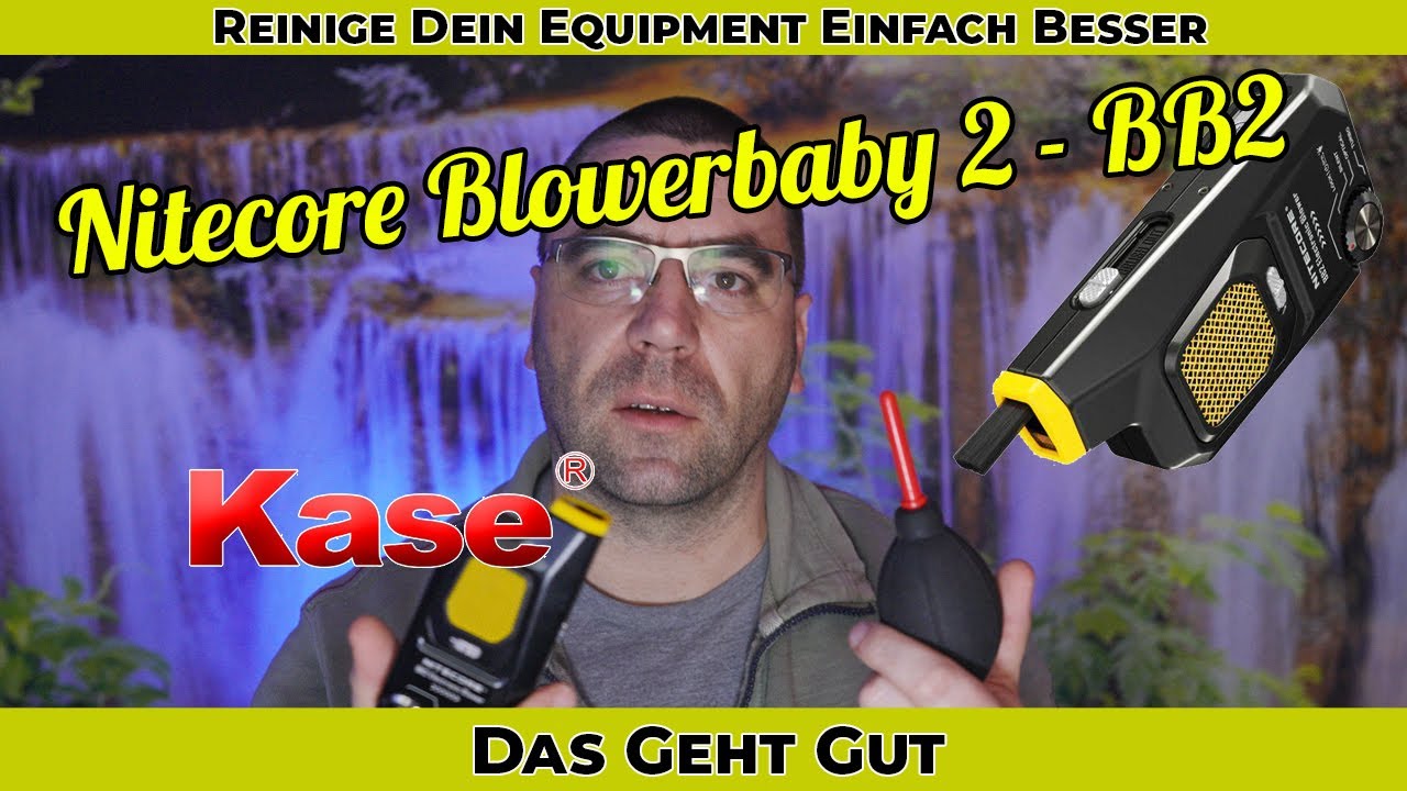 Equipment ganz einfach reinigen - Nitecore BlowerBaby 2 BB2 - Kase - Der elektrische Blasebalg