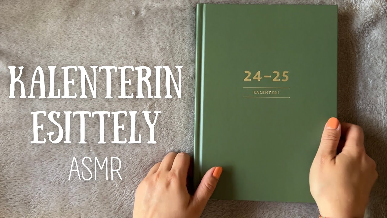 ASMR SUOMI - kalenterin esittely 🗓️