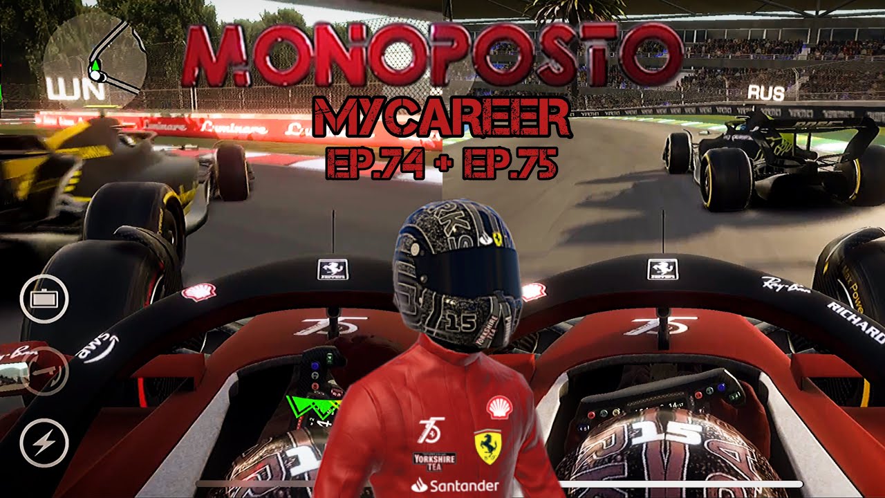 Monoposto MyCareer Ep.74 + Ep.75 FIGHTING FOR THE WIN!