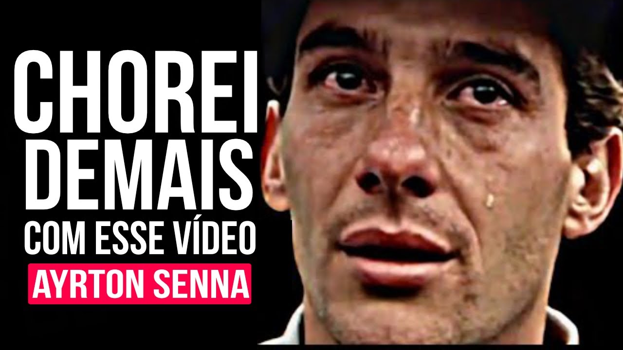 SACRIFIQUEI MUITA COISA VÍDEO MOTIVACIONAL - AYRTON SENNA IMPOSSÍVEL NÃO CHORAR
