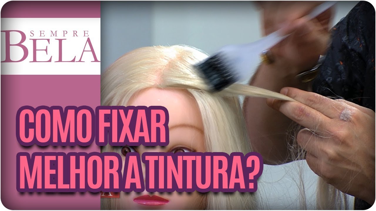 Como fixar a tintura no cabelo? | Alô, Sylvio - Sempre Bela (15/10/17)