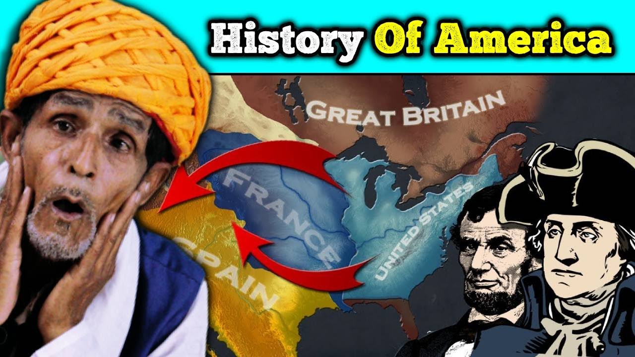 Villagers Shocked At THE HISTORY OF THE UNITED STATES in 10 minutes ! Tribal People React