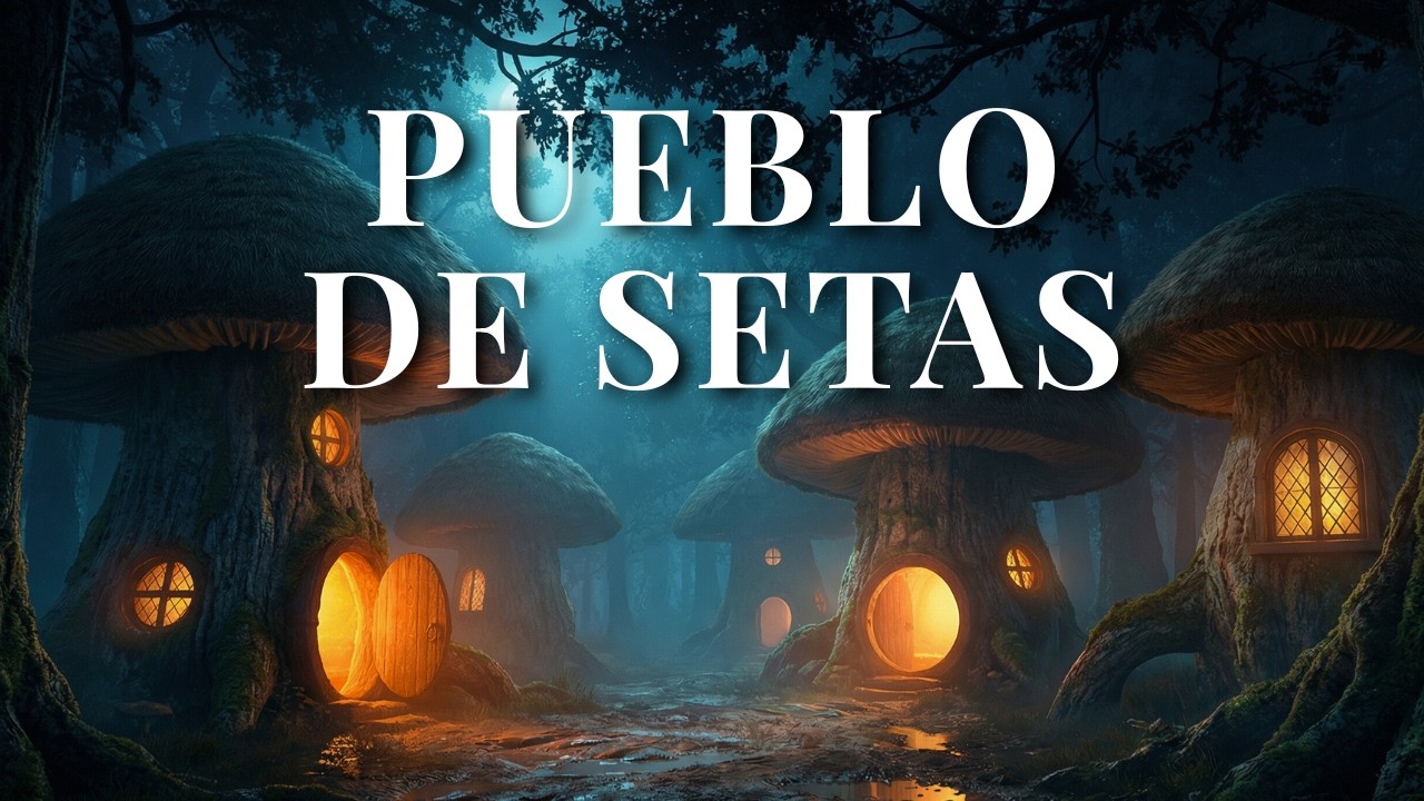 Pueblo de Setas 🍄 | Cuento para Dormir: Descanso Profundo y Sanador