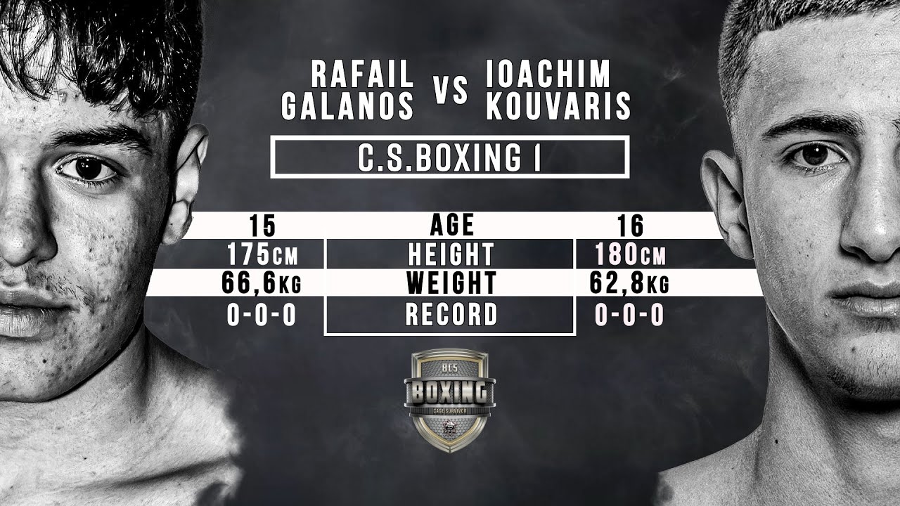 C.S.Boxing #1: Ioachim Kouvaris vs. Rafail Galanos Full Fight