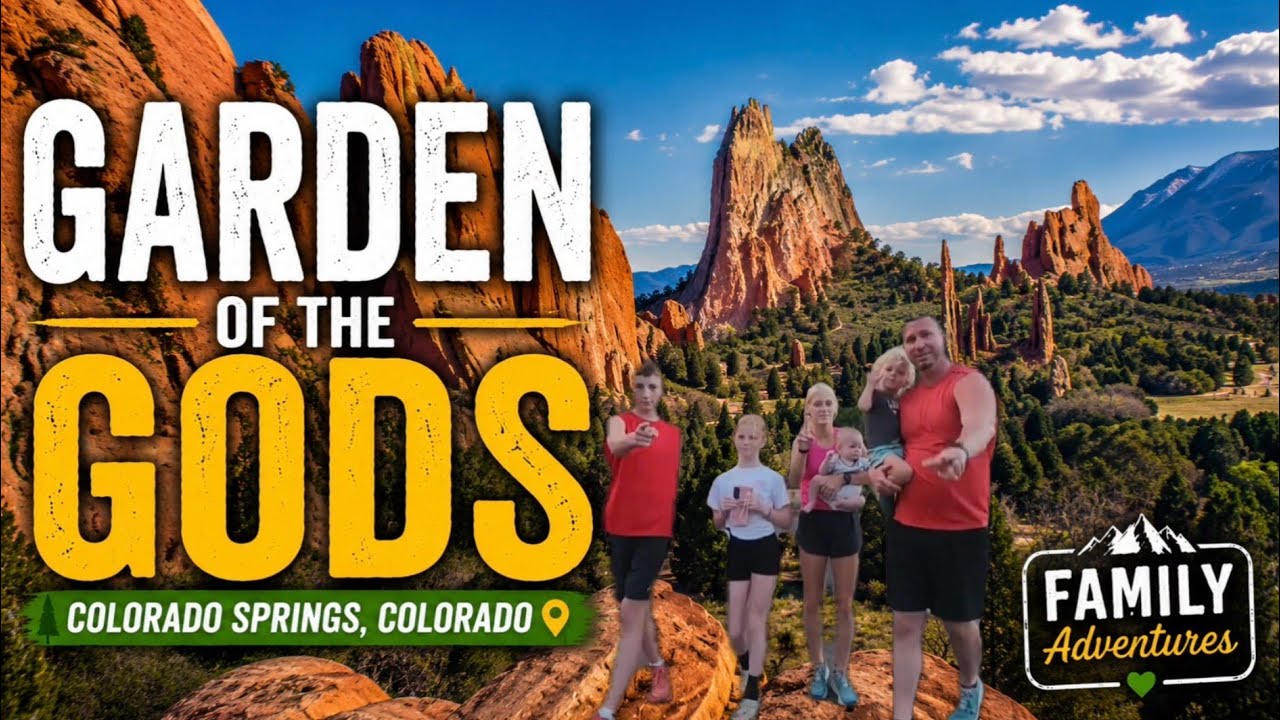 This Place Feels Unreal | Garden of the Gods Family Adventure - With Kids