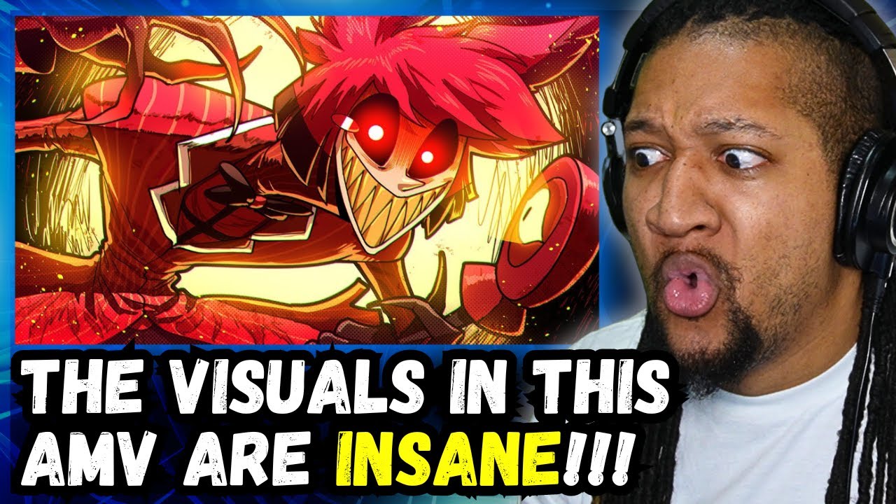 Reacting to RUSTAGE ft. McGwire - Turn The Volume Up | Hazbin Hotel