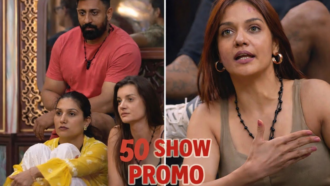The 50 PROMO | Nikki FIGHT Divya | Voting Decision Ki Wajah Se Hua Nikki aur Divya Ke beech LADA
