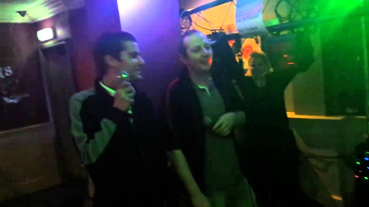 Nick Woolford and DJ Simon singing Cheeky Girls