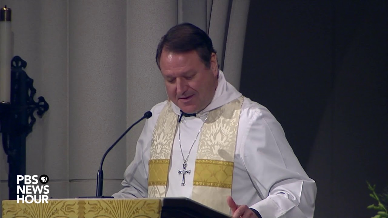 WATCH: Rev. Russell Levenson Jr. delivers homily at George H.W. Bush’s funeral