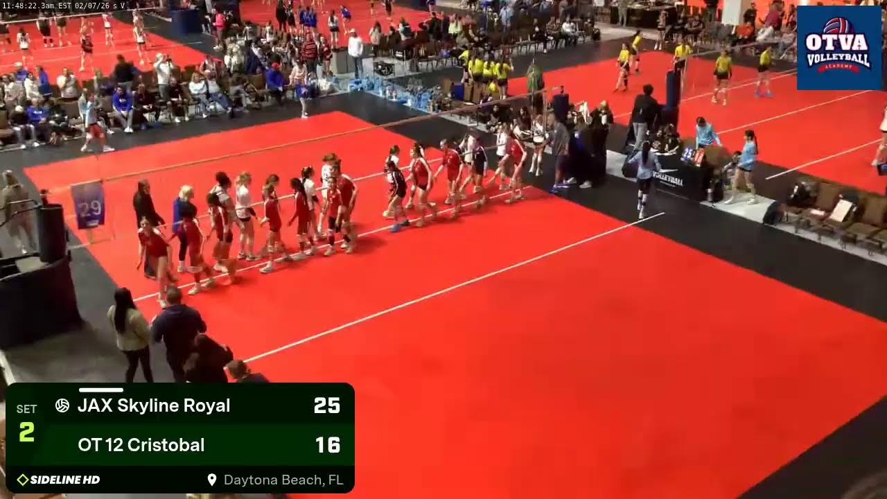 2/7/2026 NIKE Daytona Beach 100 - 12 Cristobal Match #2 vs. JAX Skyline Royal (Part 2)