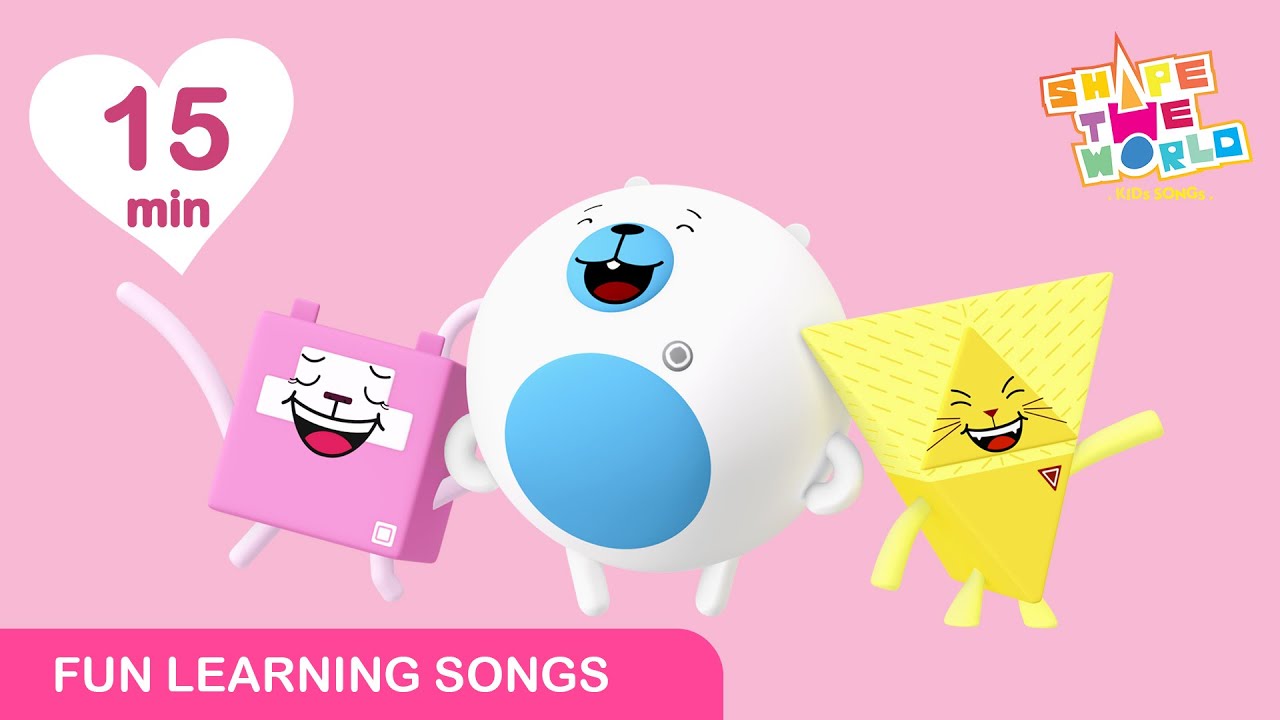 🌍 Shape the World | Nursery Rhymes & Kids Songs | Fun Learning ABCs, Numbers, Math & Fruits 🍎🔢