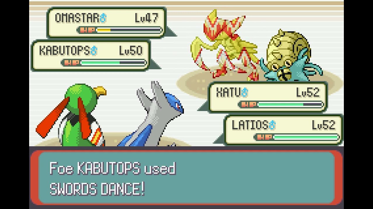 Pok&eacute;mon Emerald Version - Gym Leader Roxanne (Rematch)
