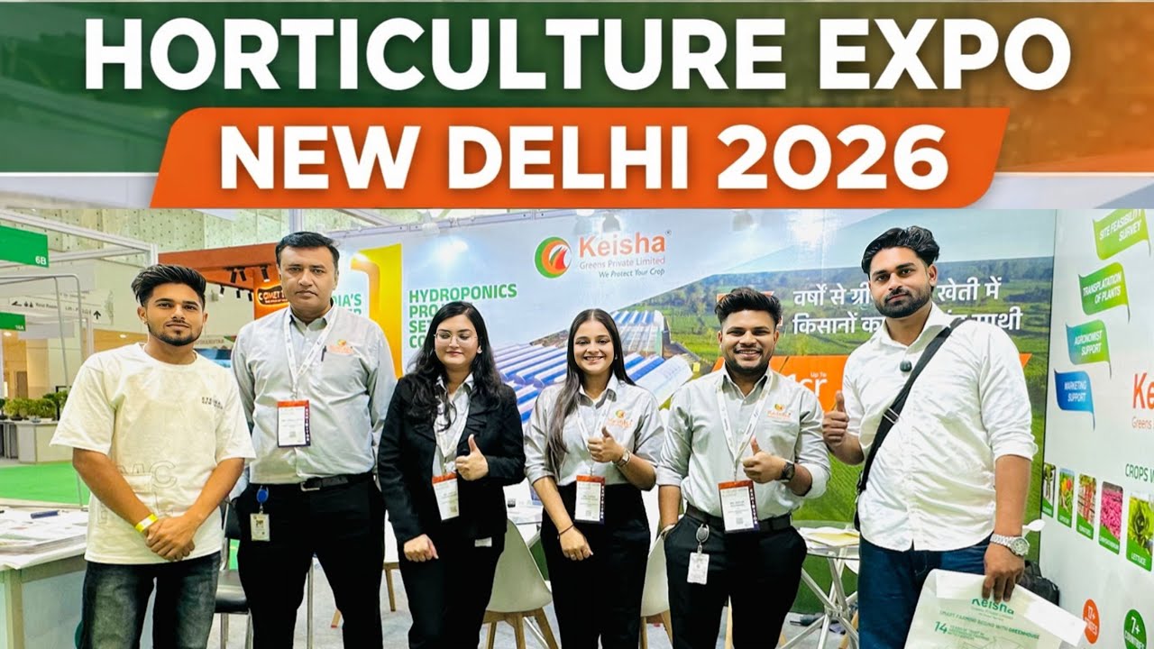 High-Tech Farming in India 🔥 | Hydroponics + Polyhouse + Net House Complete Setup #Hydroponics #expo