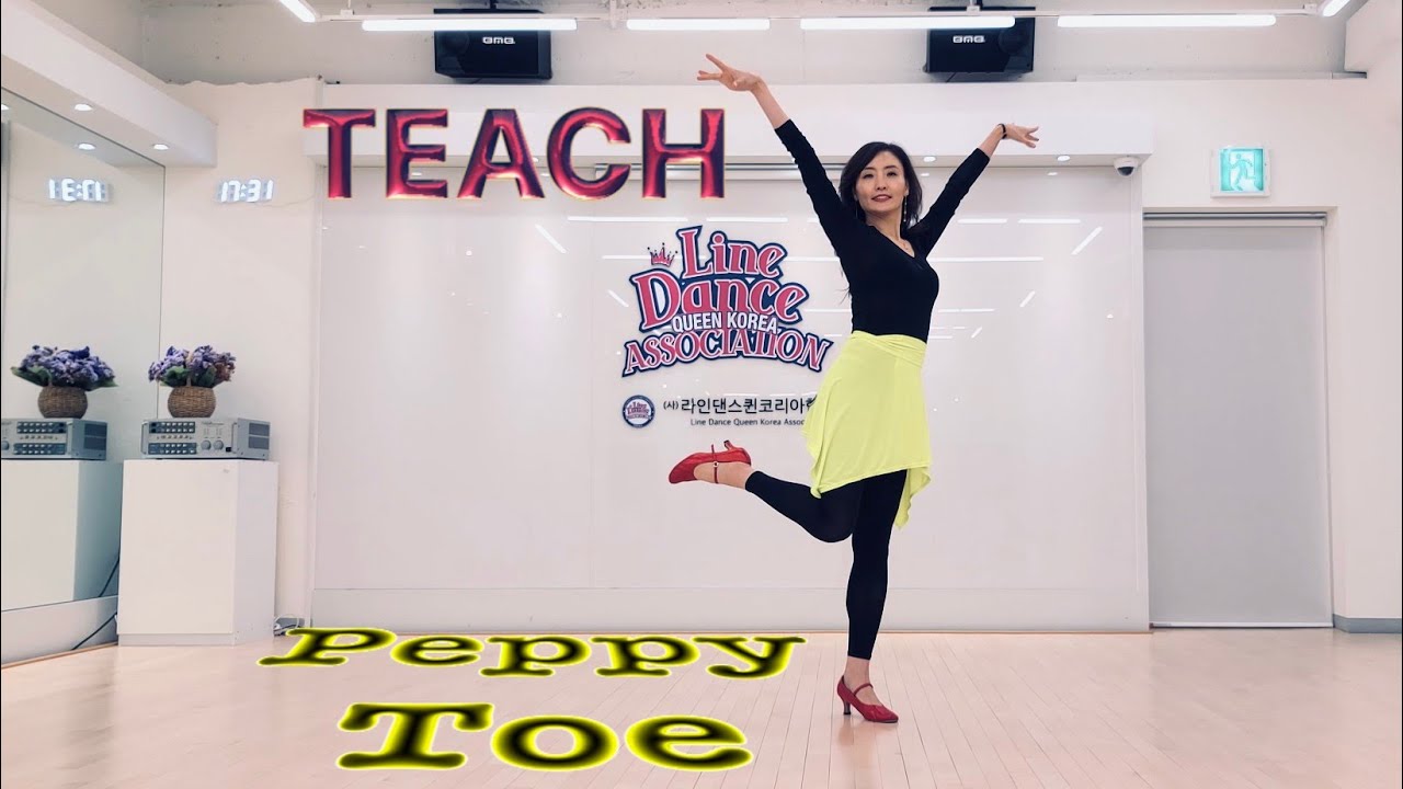 PEPPY TOE l Tutorial l Pepito l Easy Intermediate Line Dance l 페피토 라인댄스 설명영상 l Linedance