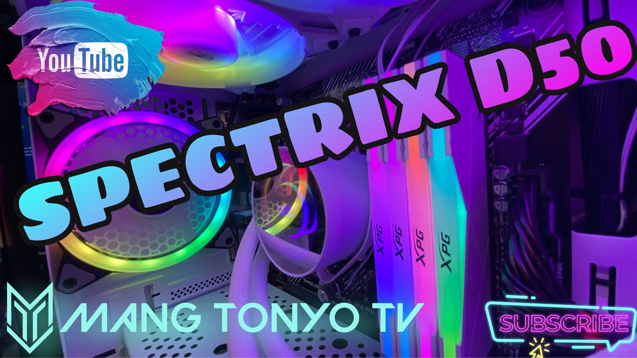 XPG SPECTRIX D50 3200MHz X Unboxing | MangTonyoTV