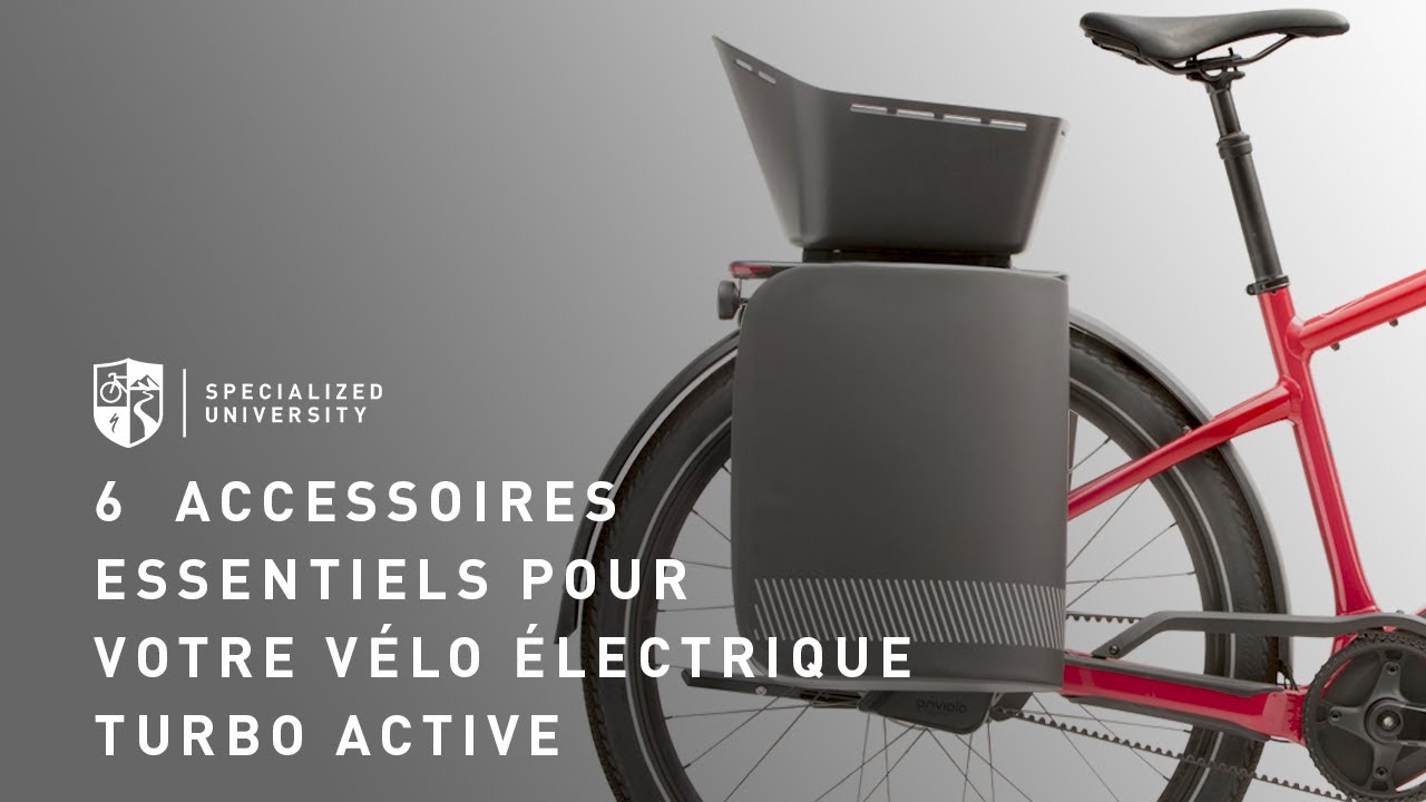 6 Accessoires Essentiels pour votre Vélo électrique Active | Specialized Turbo