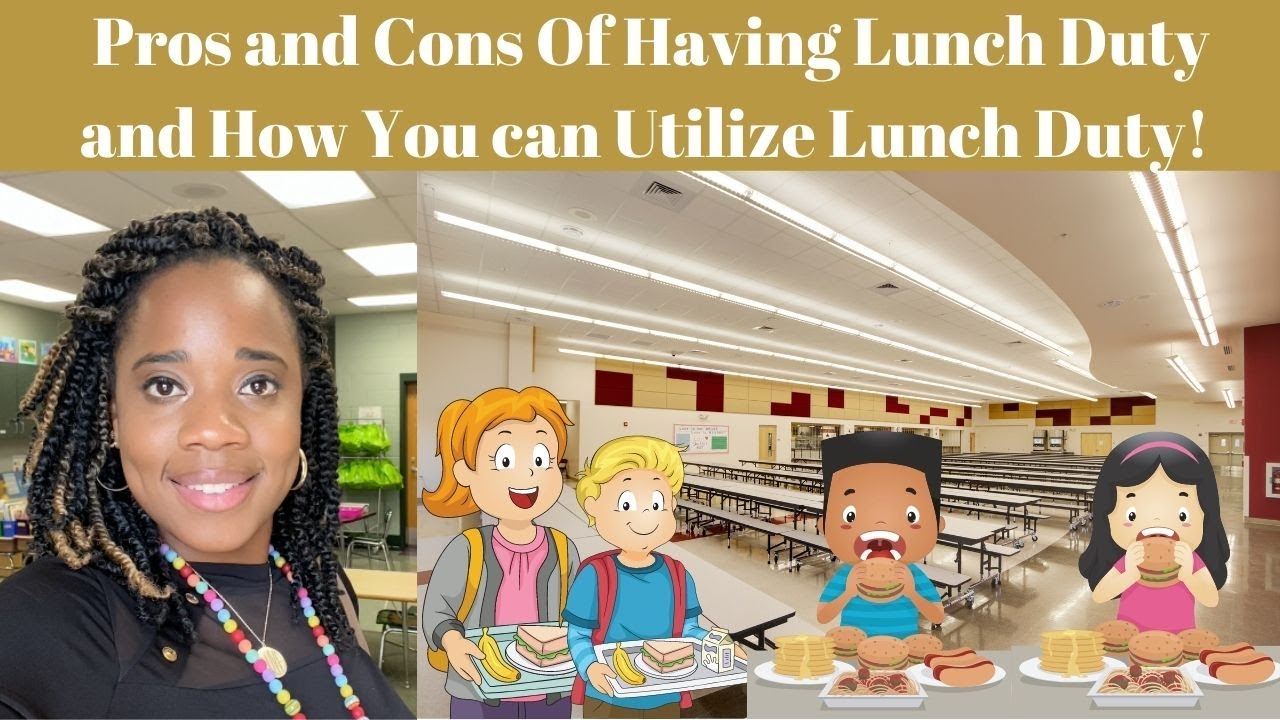 Pros and Cons of Lunch Duty and How You Can Utilize Lunch Duty as a School Counselor!