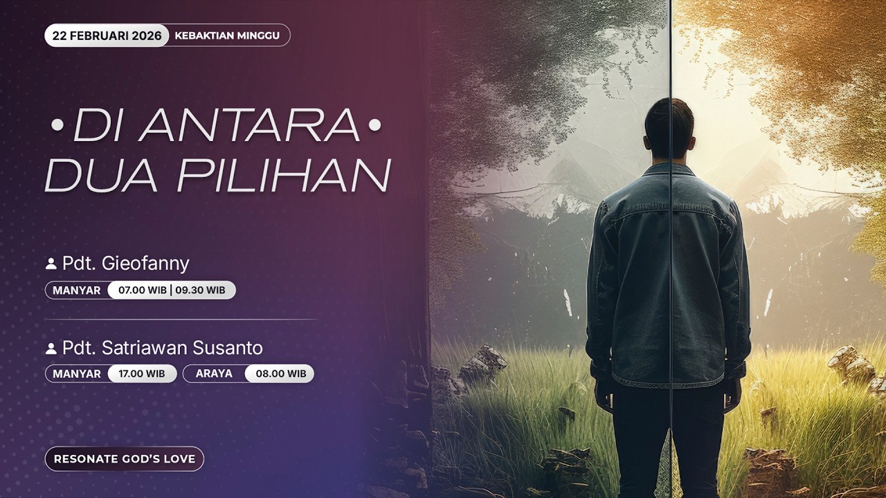 Kebaktian Minggu GKI Manyar, 22 Februari 2026 // 🔴 ONSITE & ONLINE