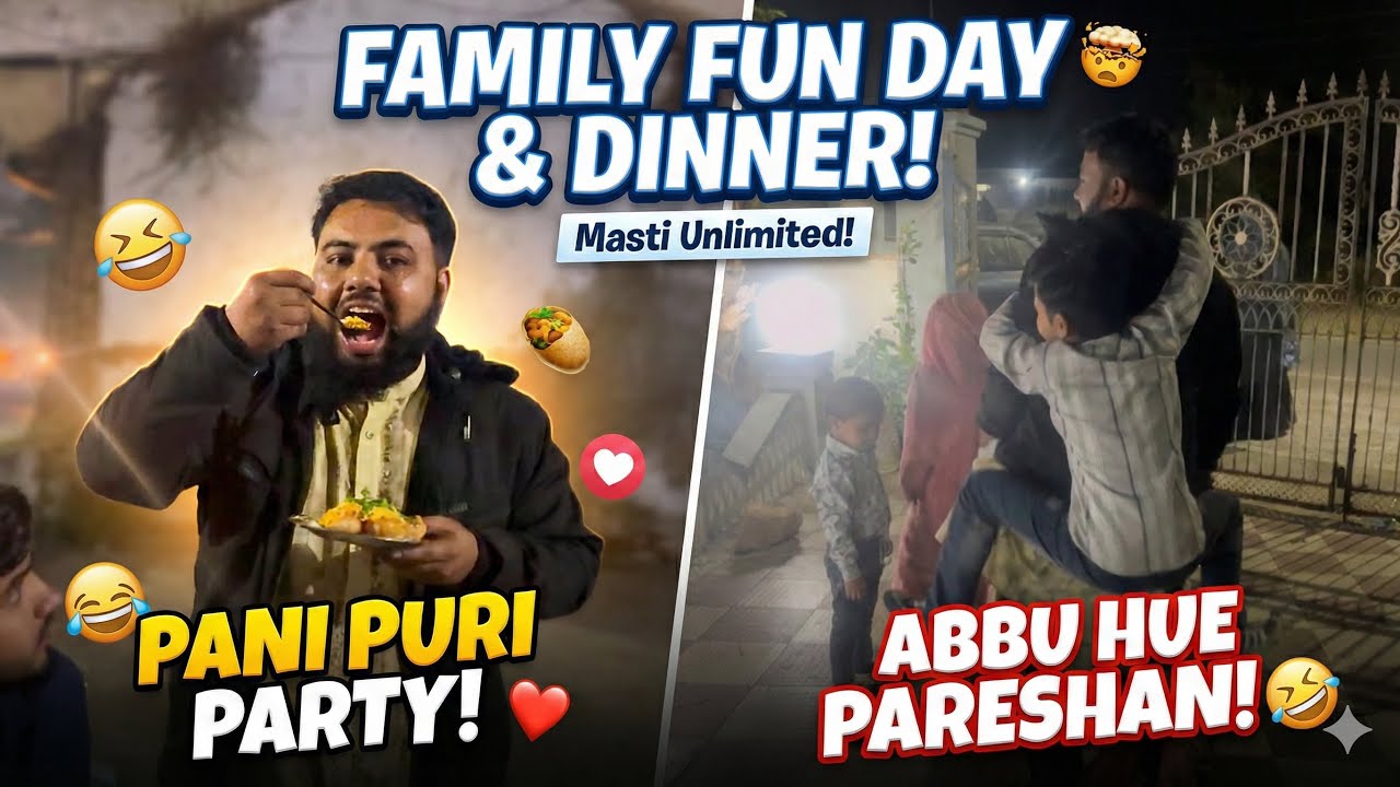 Chutti Barbad? 😱 Pani Puri Khane Gaye Aur Ye Ho Gaya!