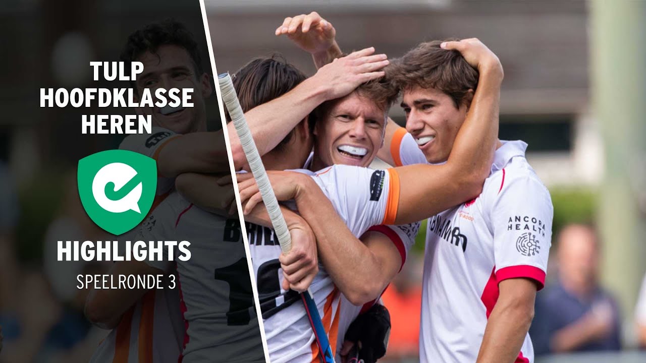 Highlights Hoofdklasse Heren - 2021/2022 - Speelronde 3 💥