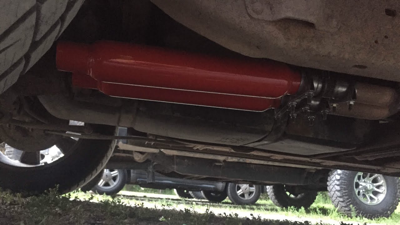 Cherry Bomb Glasspack installation 5.7 Escalade/Tahoe