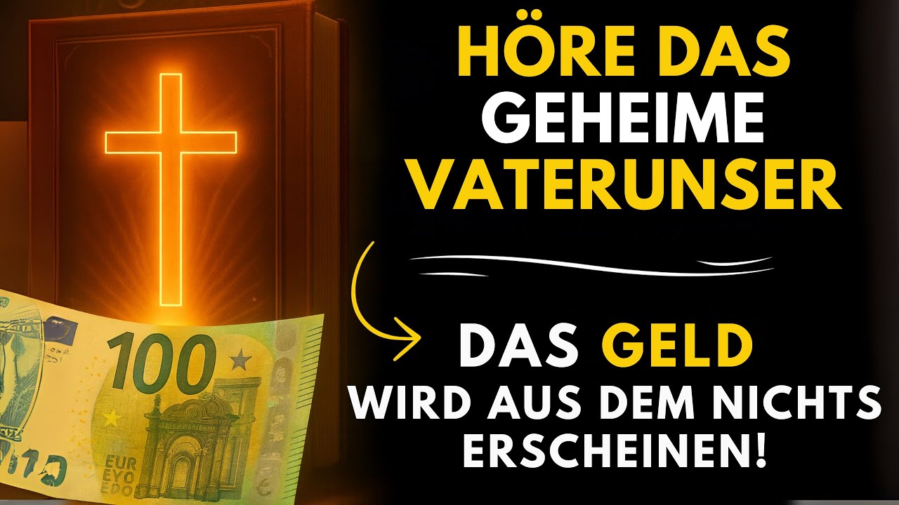 Geheimes Vaterunser: Höre es JETZT – Reichtum und Wunder kommen noch heute!