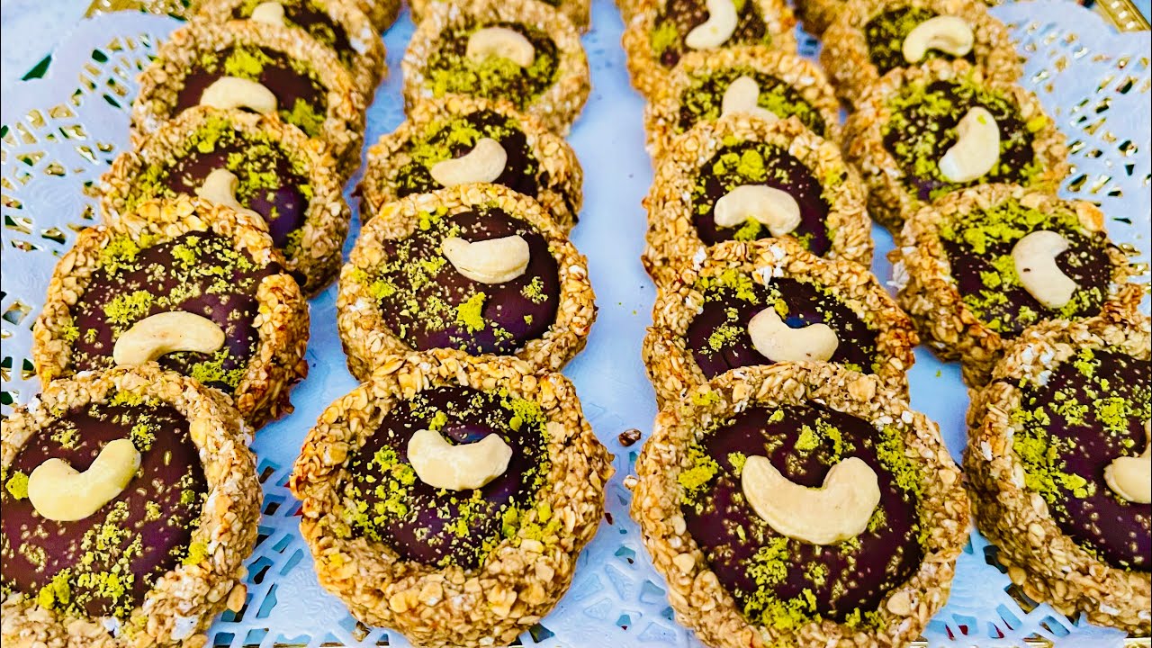 تارتولات الشوفان والموز صحيين و يتحضرو في دقائق oats mini tarts #تارتولات #tarte #tartelette #شوفان