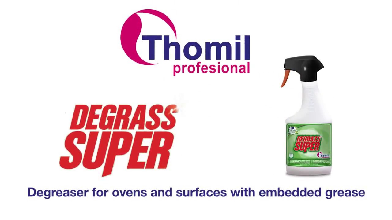 Degrass Super - Cleaner degreaser for ovens and extractor