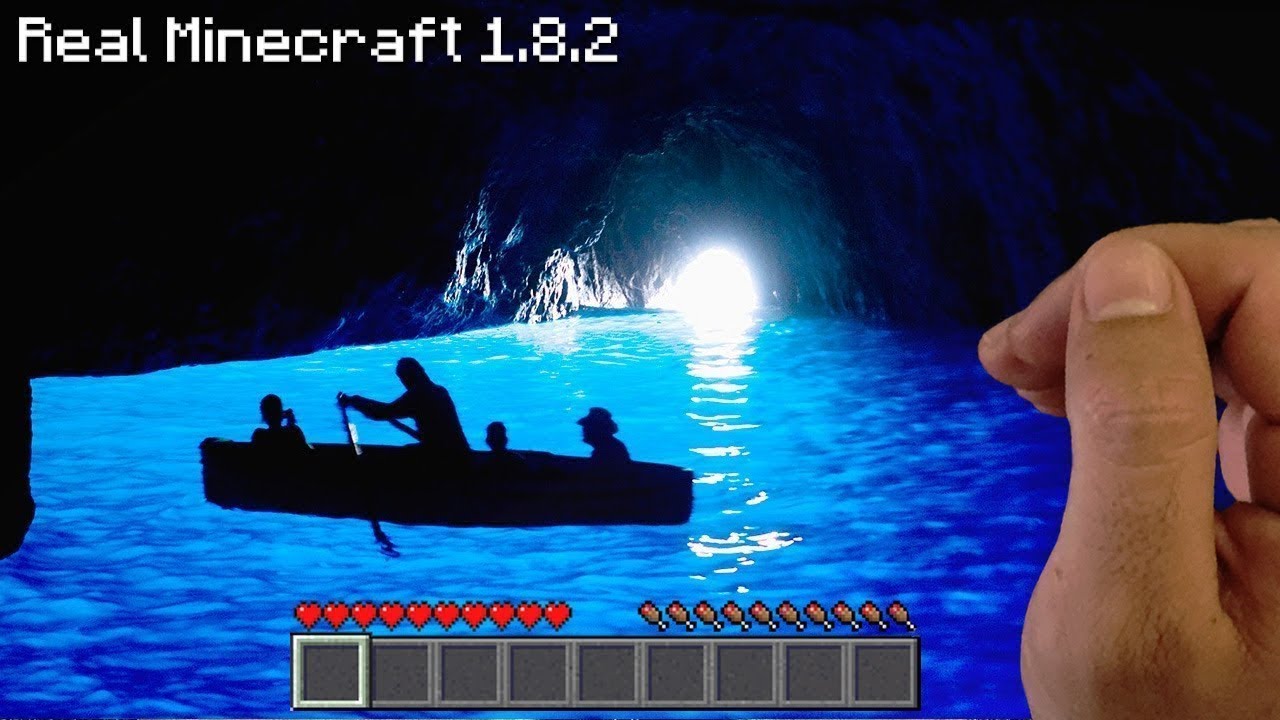 Real Life Minecraft  - UNDERWATER CAVE!!
