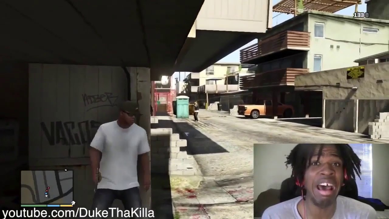 DukeThaKilla GOES CRAZY ON GTA 5( Hilarious Gameplay)😭💀💀