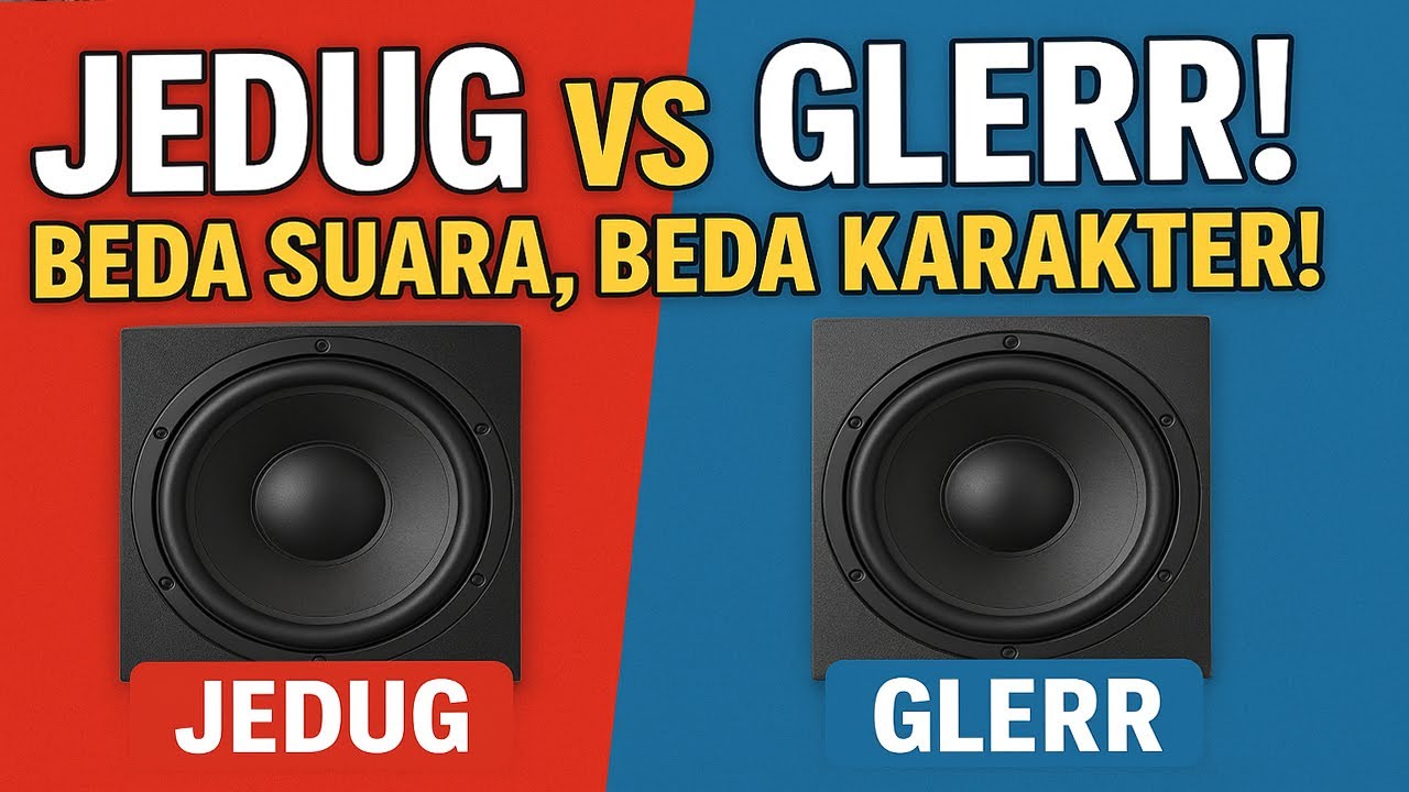Subwoofer JEDUG vs GLERR – Mana yang Lebih Bagus? simak penjelasannya