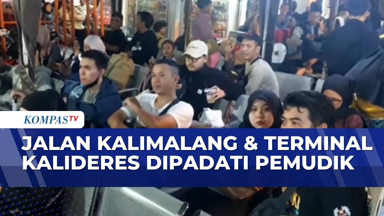 Pemudik Mulai Padati Jalan Kalimalang Hingga Terminal Kalideres Ramai Penumpang
