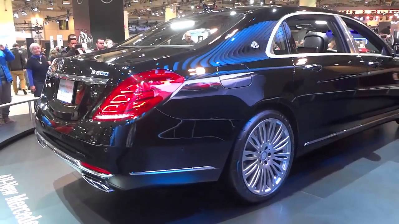 2016 Mercedes-Maybach S600 With V12 Engine-Canadian International Auto Show